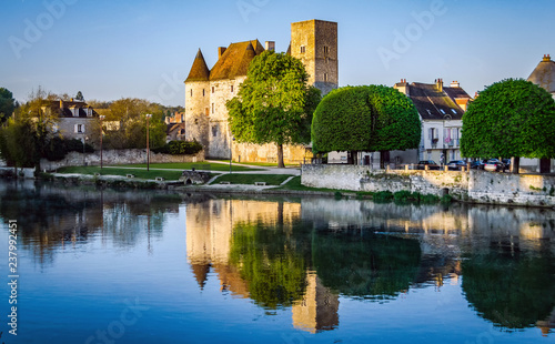 Fotografía Reflets dans le Loing