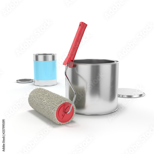 3D rendering capacity with paint