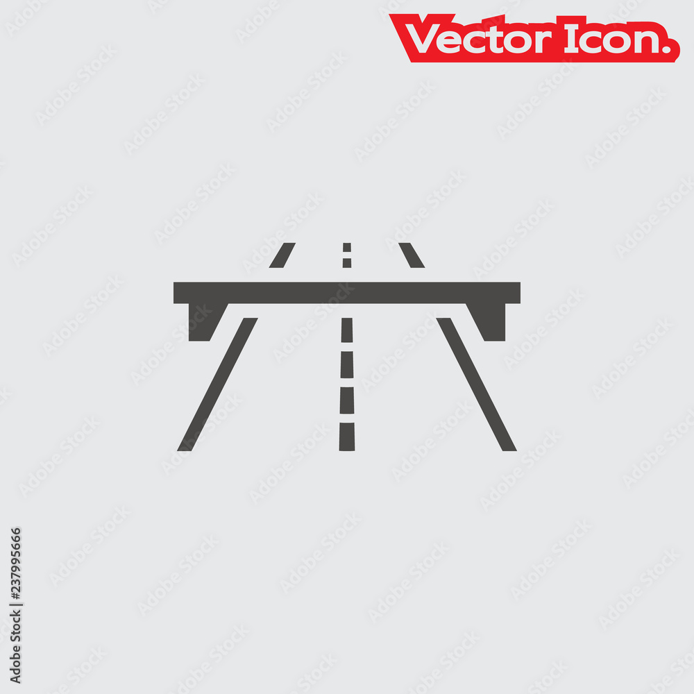 Motorway icon isolated sign symbol and flat style for app, web and digital design. Vector illustration. Motorway icon isolated sign symbol and flat style for app, web and digital design. Vector illustration.