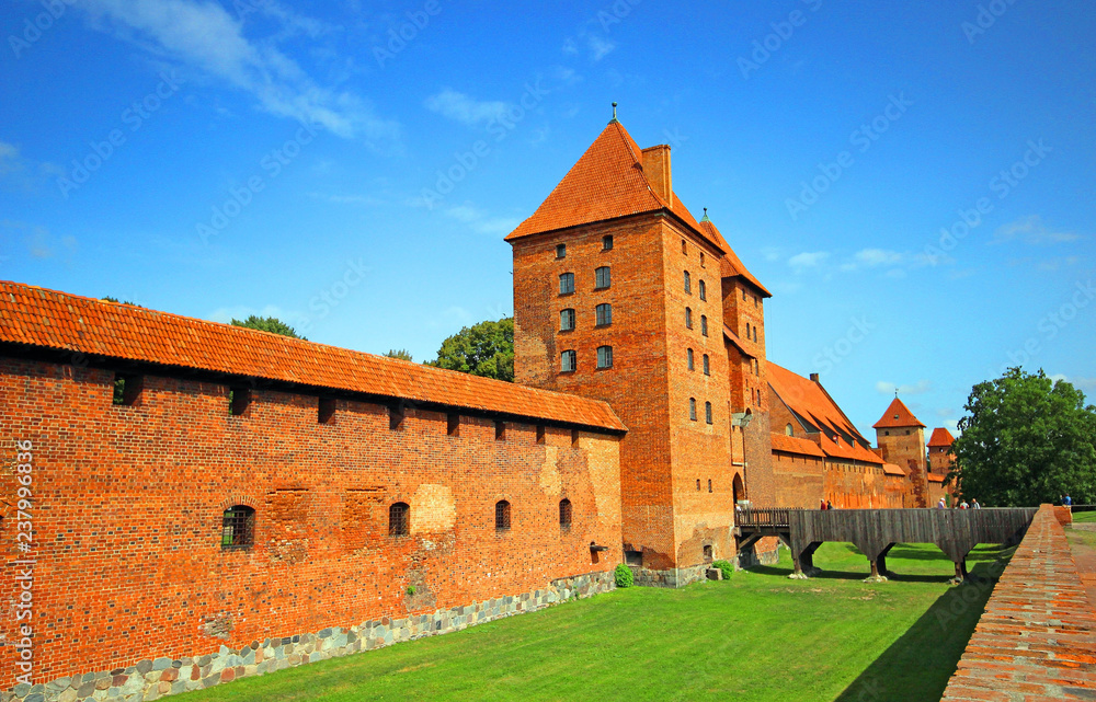 Castle in Malbork, Poland
