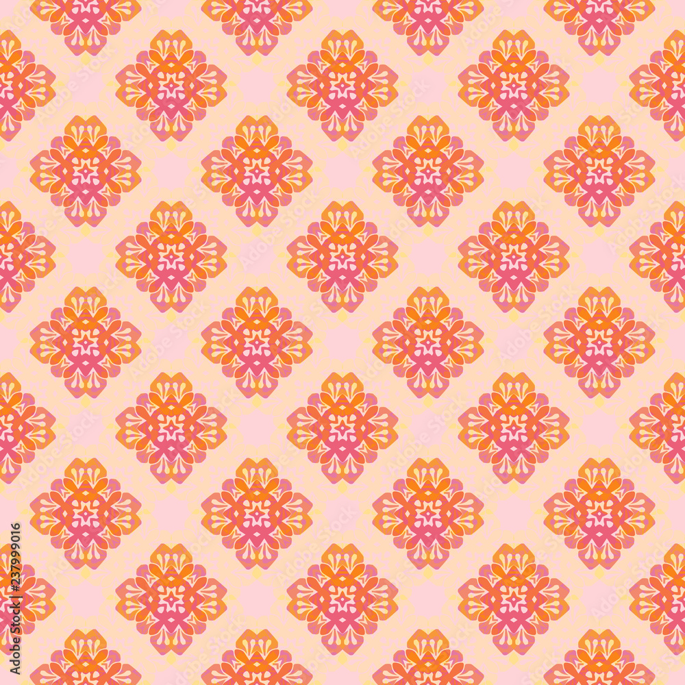 Vector ornament seamless pattern wallpaper Vector ornament seamless pattern wallpaper