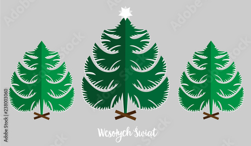 Wesołych Świąt polska kartka świąteczna