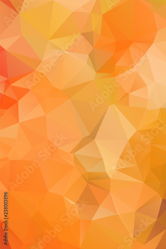 Low Poly abstract background with colorful triangular polygons with a brilliant