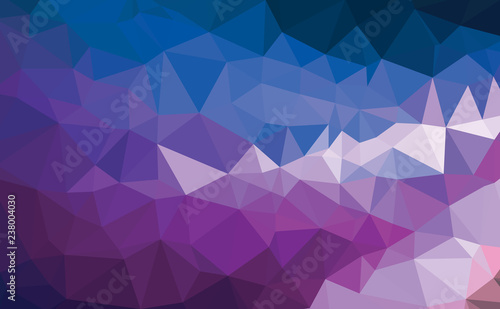 Low Poly abstract background with colorful triangular polygons with a brilliant
