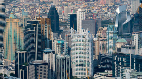 Cityscape view of Bangkok metropolis © Glebstock