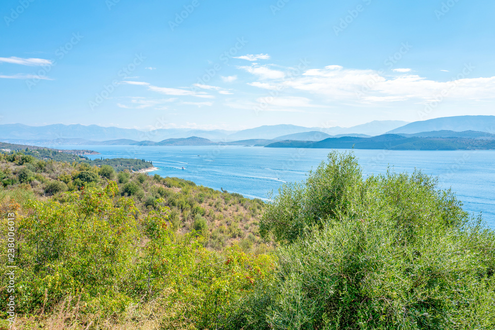 Panorama at a lookout point. Panorama at a lookout point.
