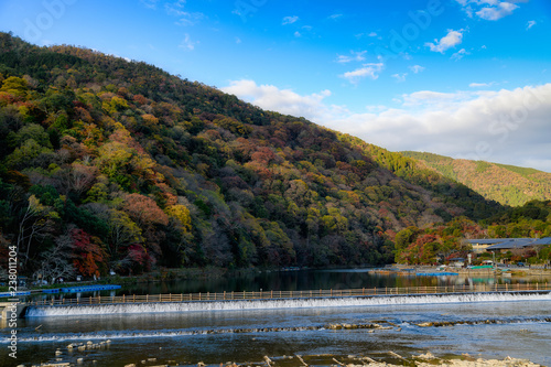 京都 嵐山の紅葉
