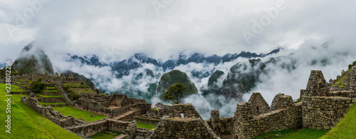 cloudy machu picchu