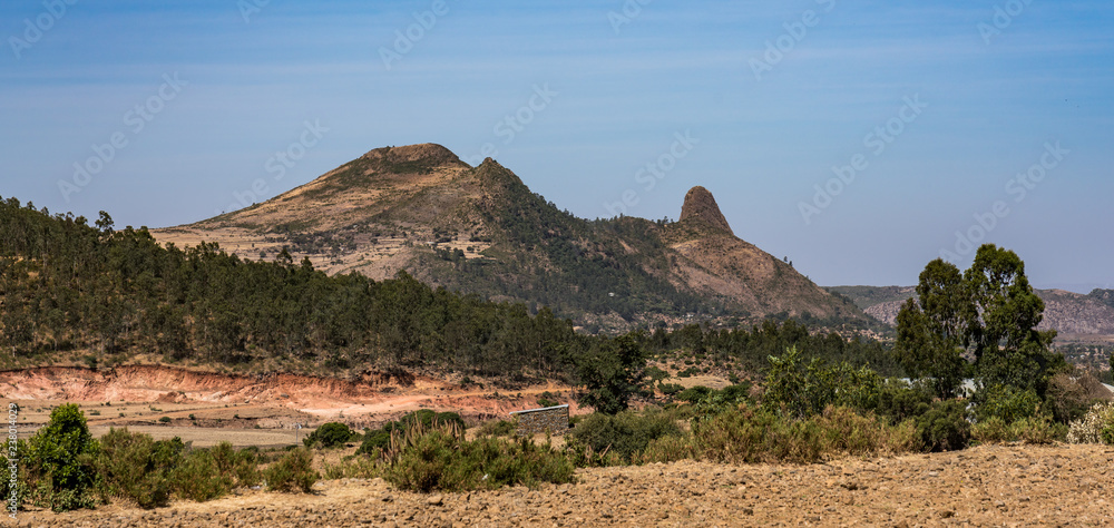 Äthiopien - Landschaft bei Aksum