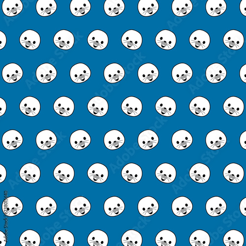 Seal - emoji pattern 01