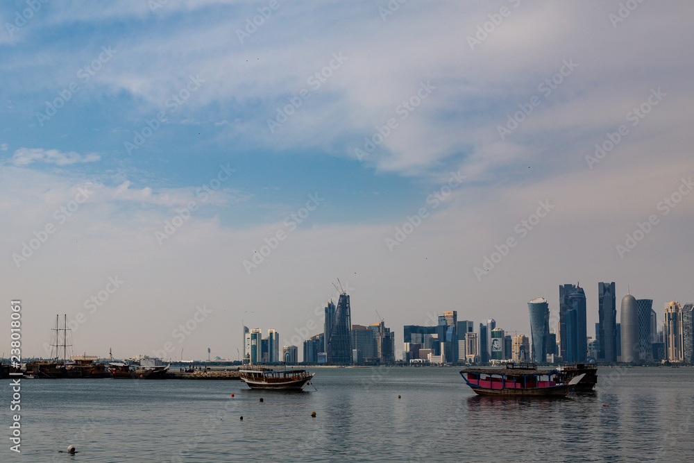 Qatar dhows