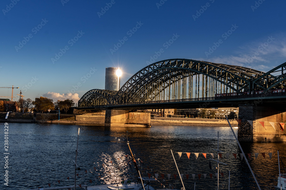 Obraz premium Köln Hohenzollern