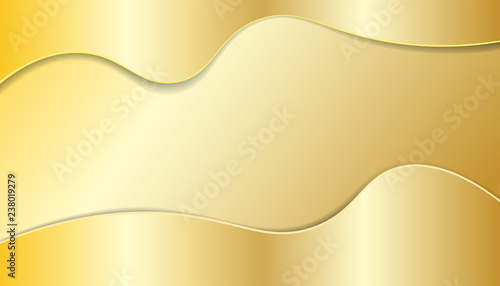 Gold background for banner, template