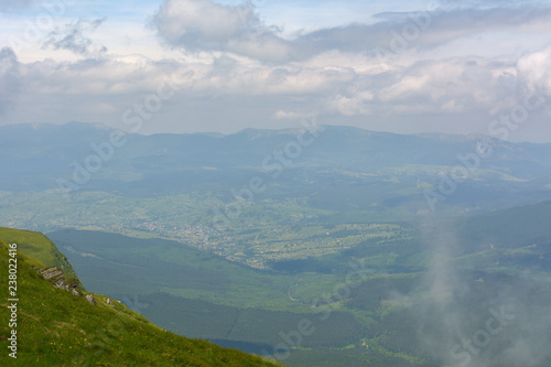 Summer day in the mountains