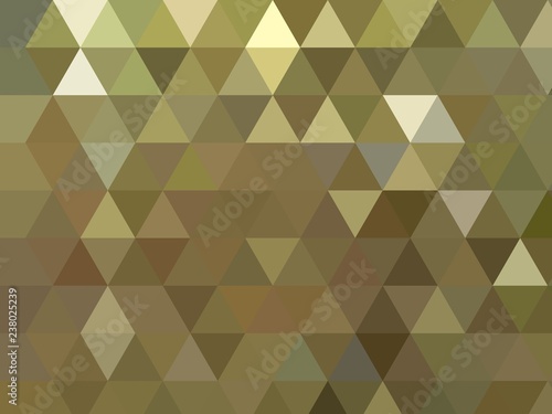 yellow gold shiny metallic triangular reflective polygon background