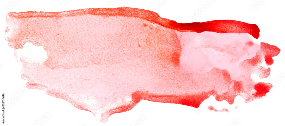 red watercolor stain on white background isolated water stains with paint. hand drawing. red watercolor stain on white background isolated water stains with paint. hand drawing.