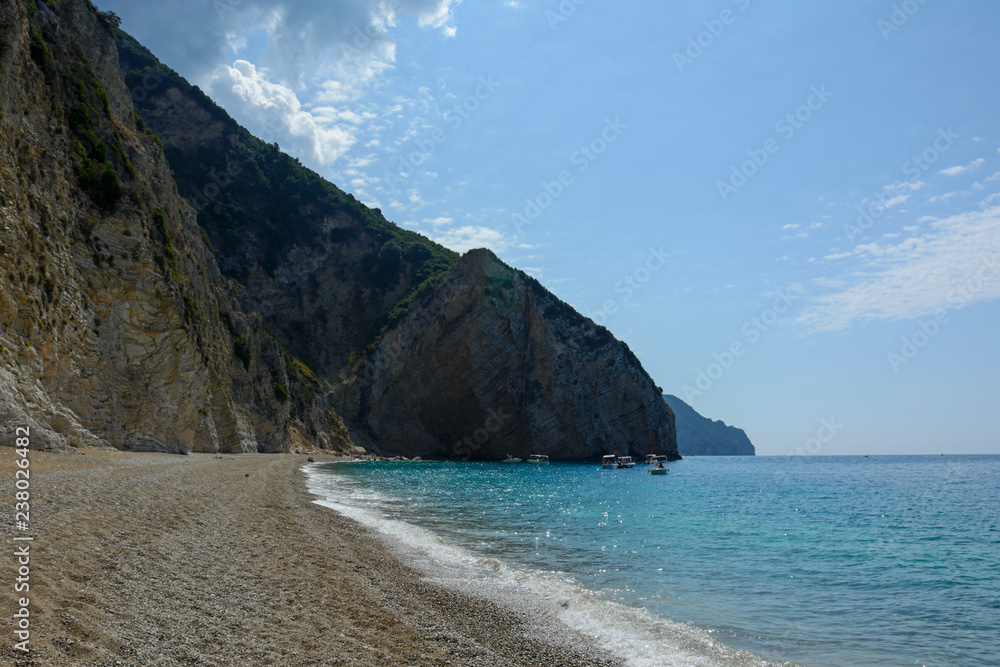 Chomi Beach (Paradise Beach), Corfu, Ionian Islands, Greece