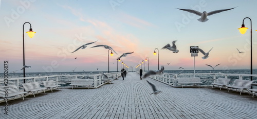 baltic nordic piers sea photo