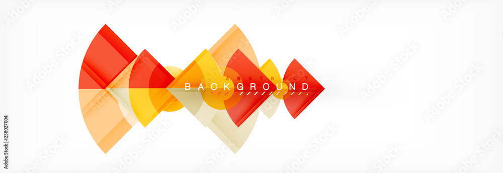 Trendy circles composition geometric background Trendy circles composition geometric background
