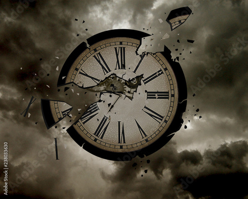 Obraz na płótnie Running out of time