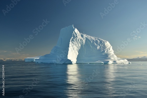 Massive Iceberg during summer in Greenland-Arctic