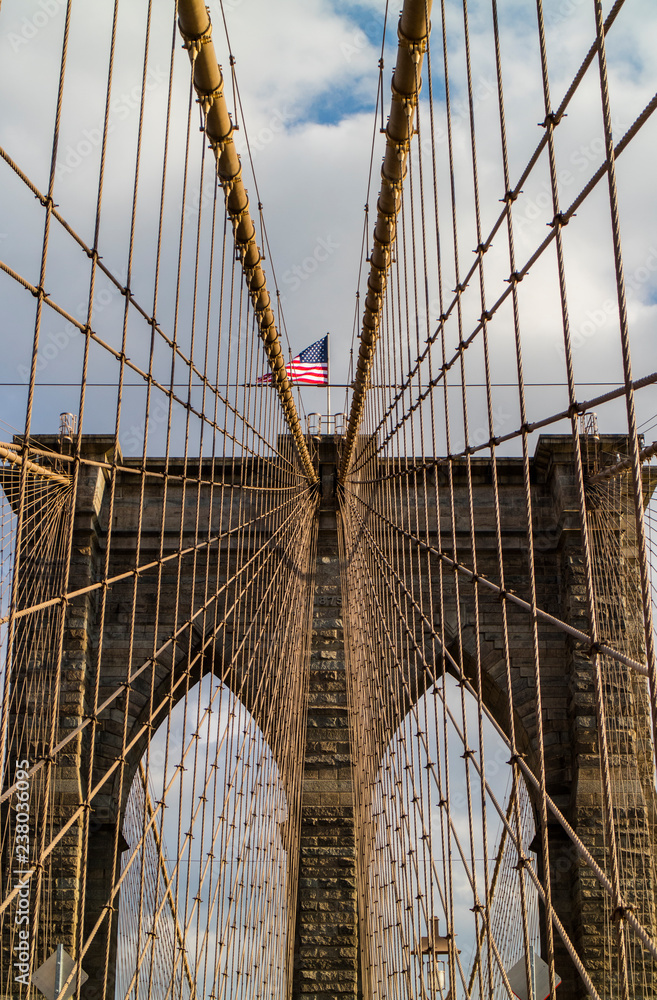 Fototapeta premium Brooklyn-Bridge, New York