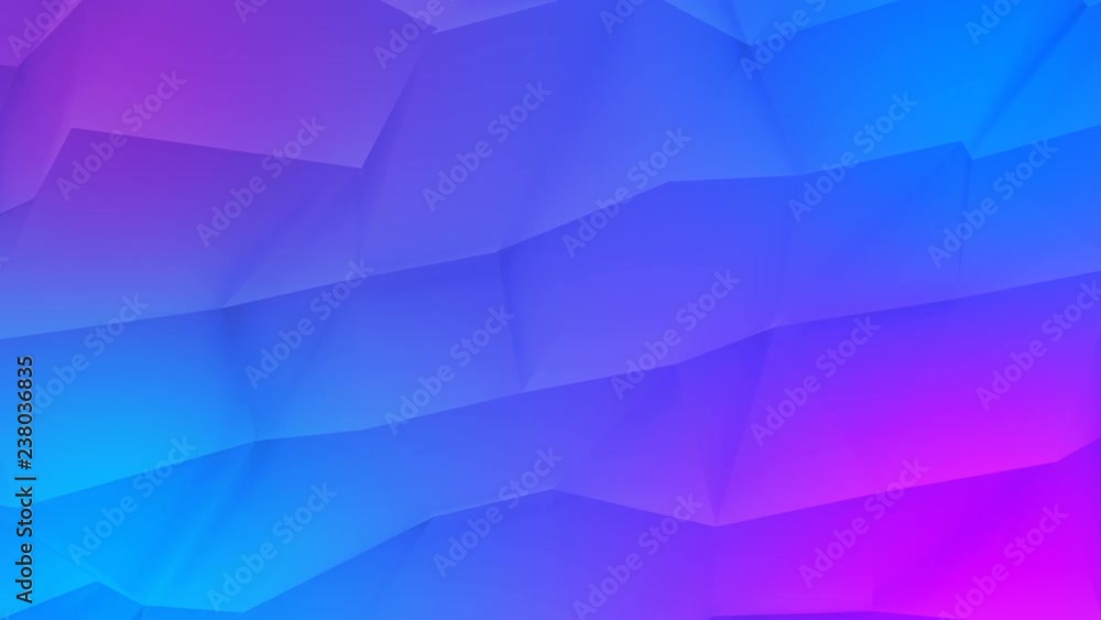 Abstract polygonal motion background of geometric shapes and elements