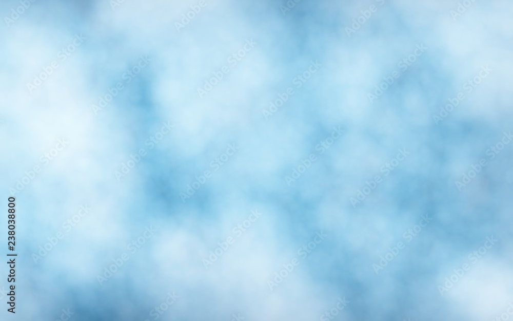 Background of abstract white color smoke isolated on blue color background. The wall of white fog. 3D illustration Background of abstract white color smoke isolated on blue color background. The wall of white fog. 3D illustration