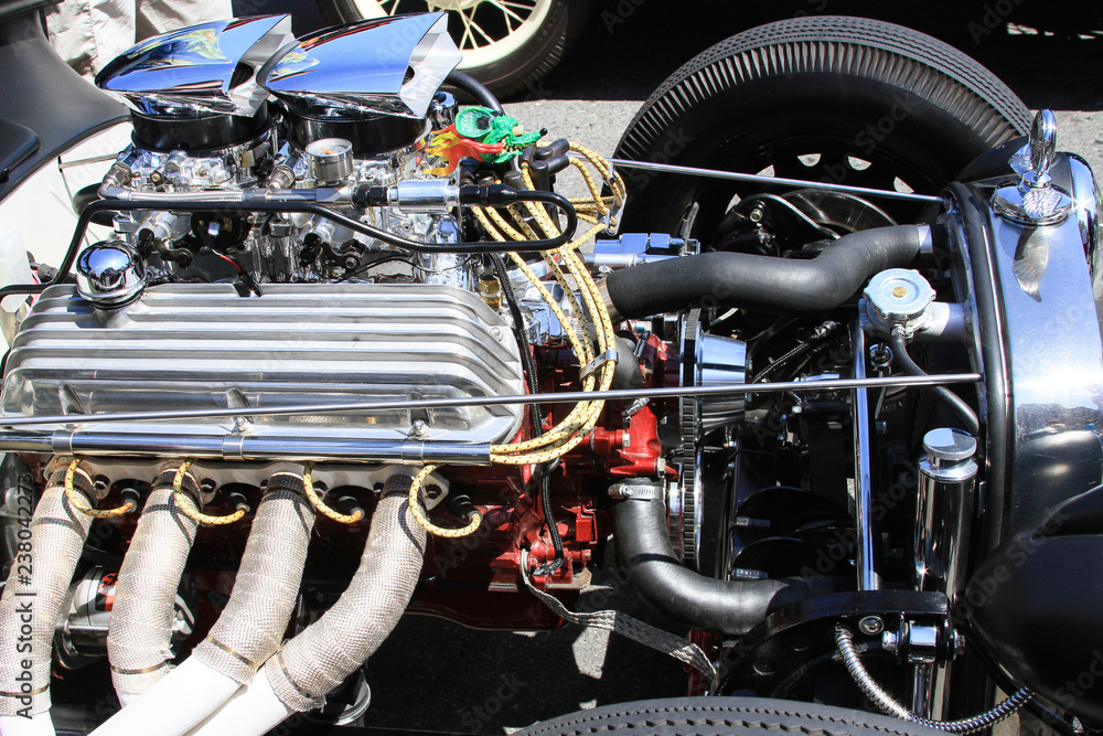 Obraz premium Vintage Auto Show