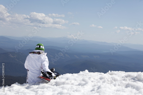 snowboarding  sommerski mt. hood