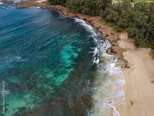 blue water beach hawaii