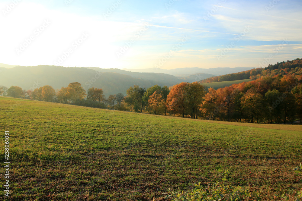Landschaft im Odenwald