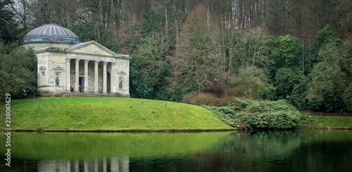 pond in a landscape