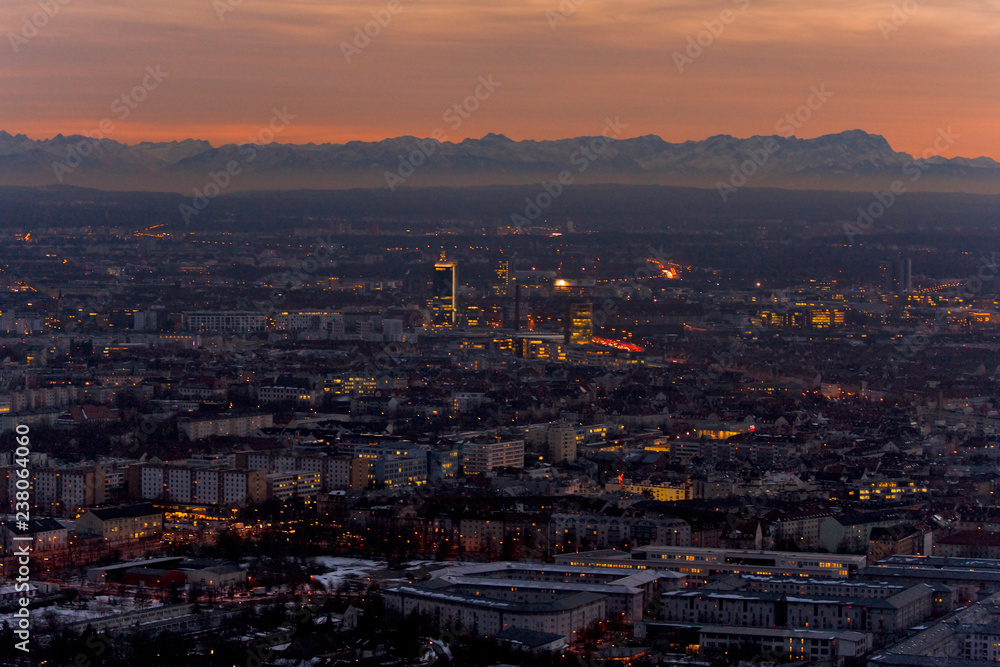 München bei Nacht