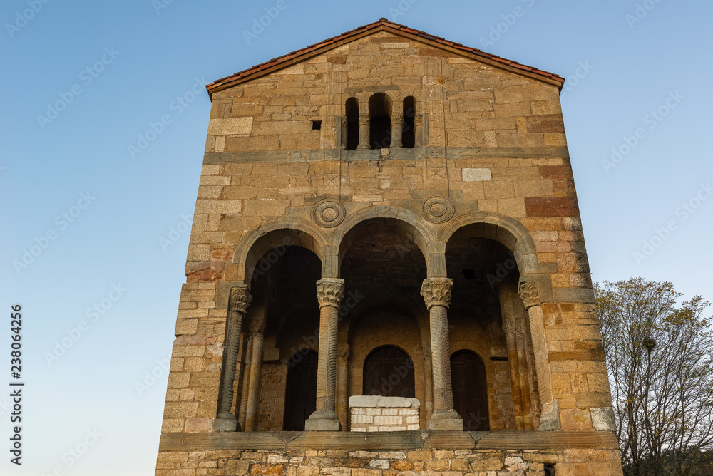 Pre-romanesque church of Santa Maria del Naranco, Oviedo, Asturias, Spain