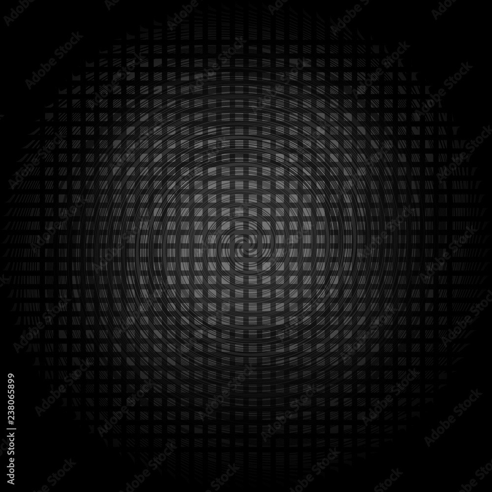 Background circle swirl effect gray