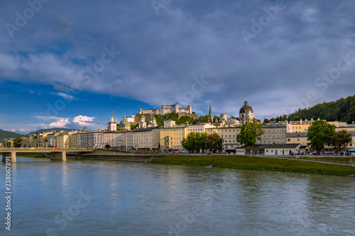 Historic town centre of Salzburg, Austria © pwmotion