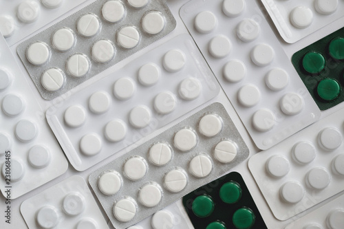 medication and pills backgr...