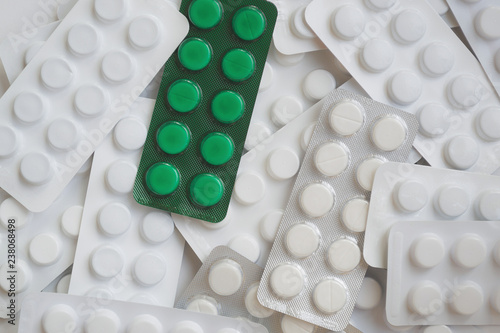 medication and pills backgr...