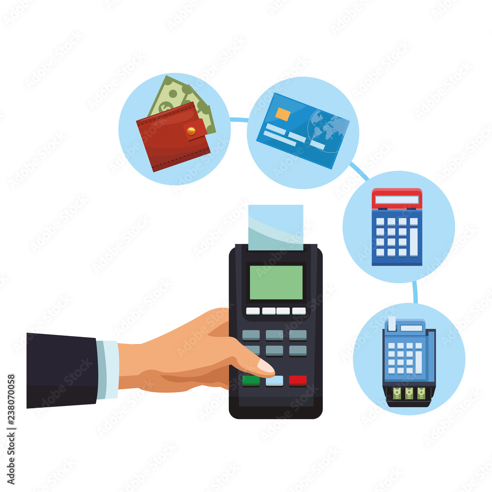 businessman hand with card reader and eletronic payments businessman hand with card reader and eletronic payments