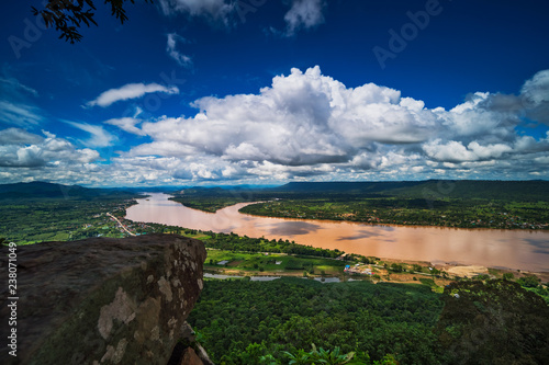 Mekong Fluss Landschaft