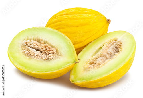 yellow honeydew melon