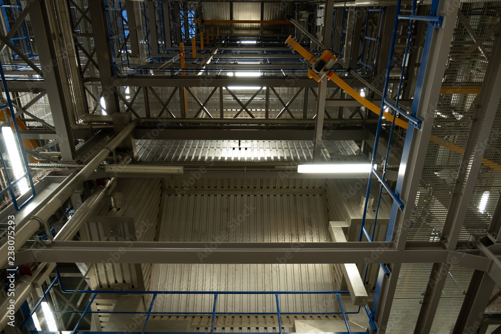 steel structure of a waste to energy plant steel structure of a waste to energy plant