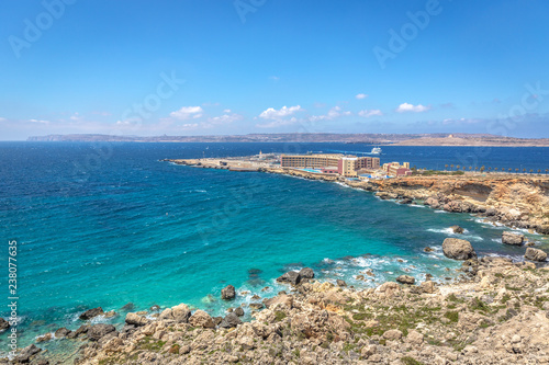 Amazing beach landscape in Malta © LMspencer