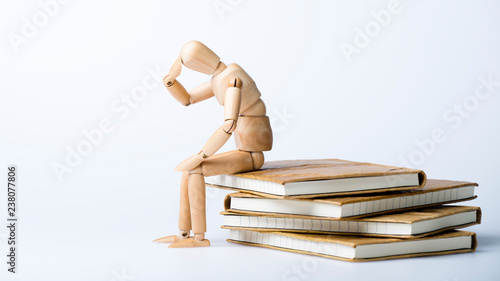 Foto Stress, Prüfungsangst, Burn-out