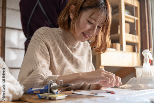 工作　ハンドメイド　手作り　イメージ