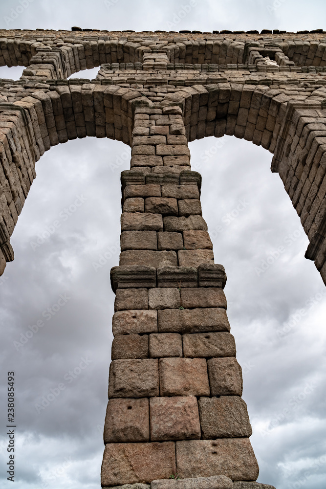 Aqueduct in Segovia, Spain