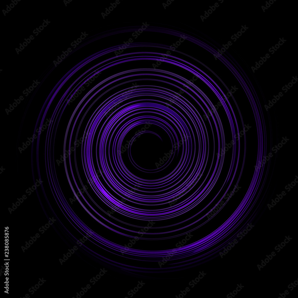 Circle spiral swirl effect magenta Circle spiral swirl effect magenta