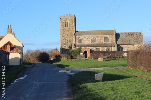 All Saints Church, Tunstall, Holderness, East Riding of Yorkshire. photo