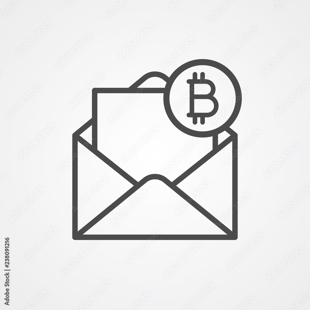 Mail vector icon sign symbol Mail vector icon sign symbol